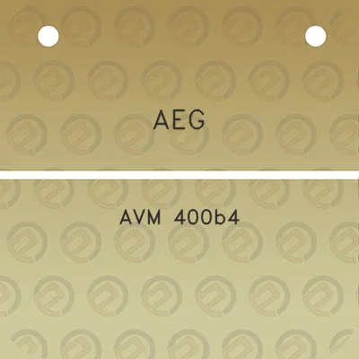 aeg-avm-400b4