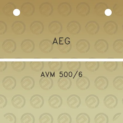 aeg-avm-5006