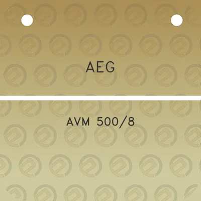 aeg-avm-5008