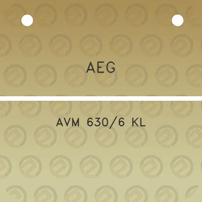 aeg-avm-6306-kl