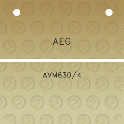 aeg-avm6304