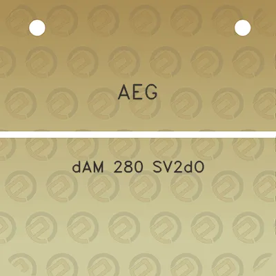 aeg-dam-280-sv2do