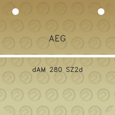 aeg-dam-280-sz2d