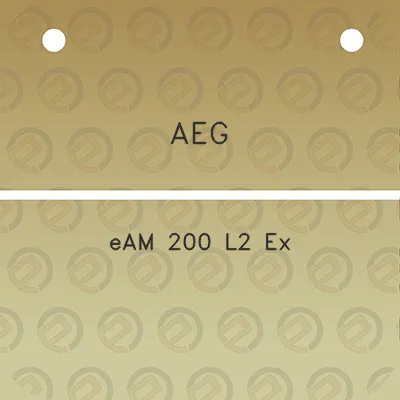 aeg-eam-200-l2-ex