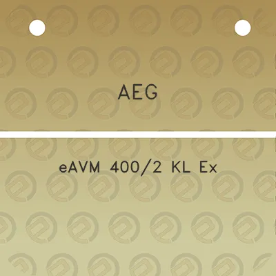 aeg-eavm-4002-kl-ex