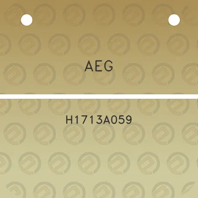 aeg-h1713a059