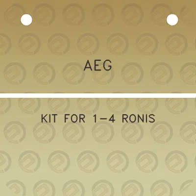 aeg-kit-for-1-4-ronis