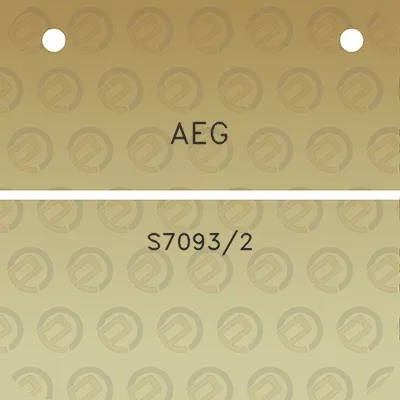 aeg-s70932