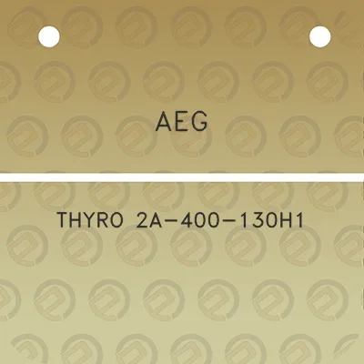 aeg-thyro-2a-400-130h1