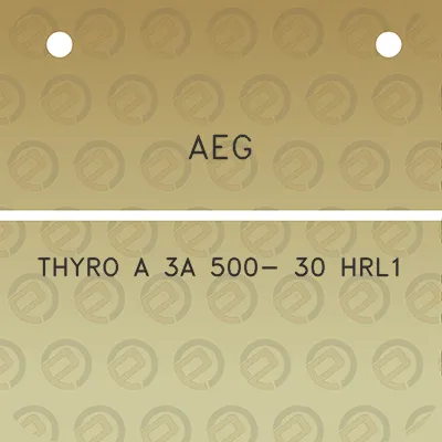 aeg-thyro-a-3a-500-30-hrl1