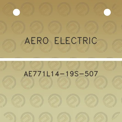 aero-electric-ae771l14-19s-507