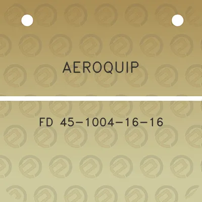 aeroquip-fd-45-1004-16-16