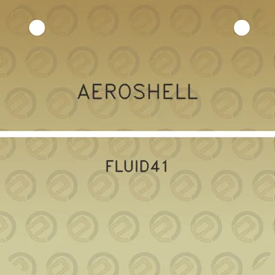 aeroshell-fluid41