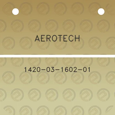 aerotech-1420-03-1602-01