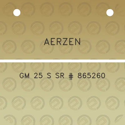 aerzen-gm-25-s-sr-865260