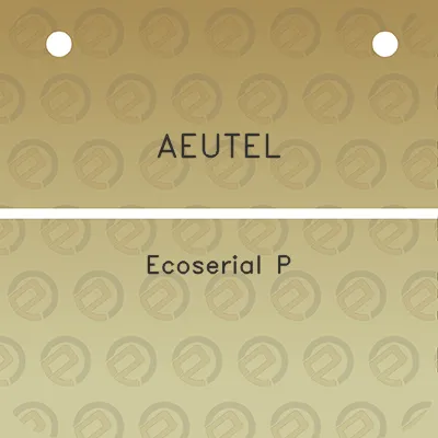 aeutel-ecoserial-p