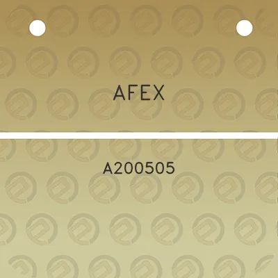 afex-a200505