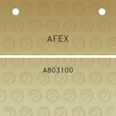 afex-a803100