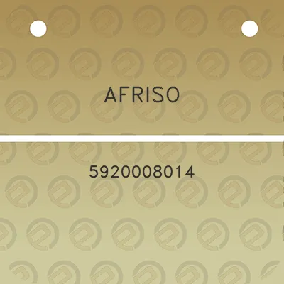 afriso-5920008014