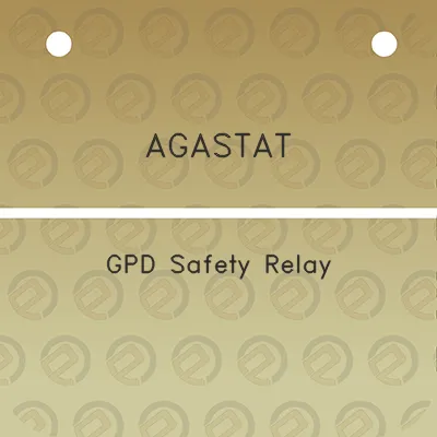 agastat-gpd-safety-relay