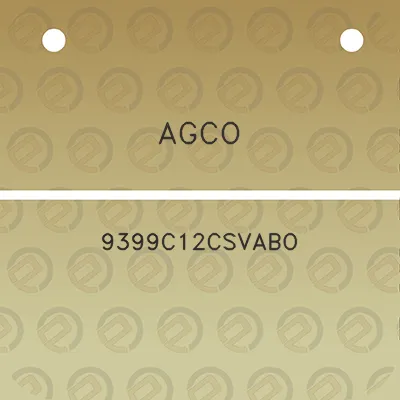 agco-9399c12csvabo