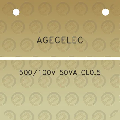 agecelec-500100v-50va-cl05