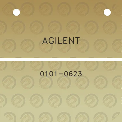 agilent-0101-0623