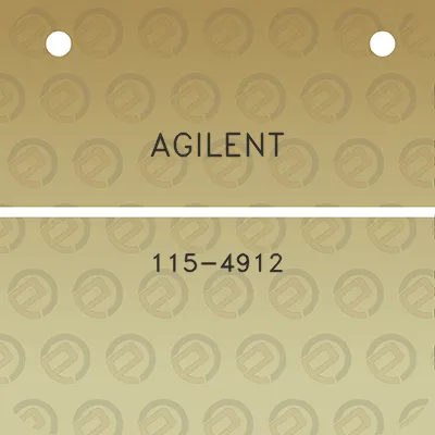 agilent-115-4912