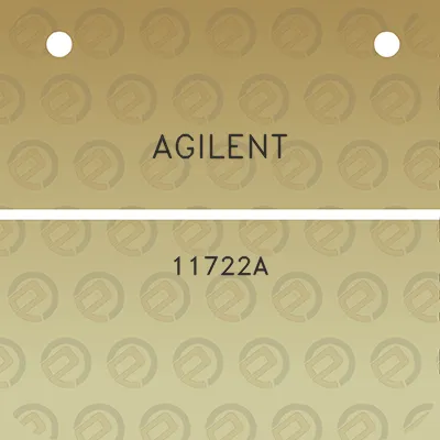 agilent-11722a