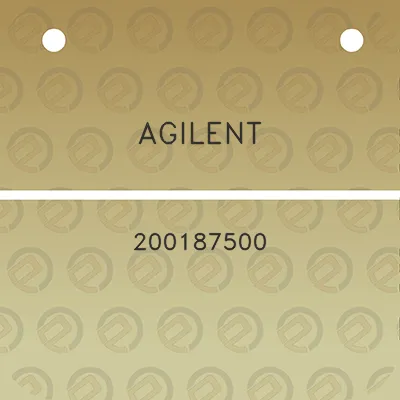 agilent-200187500