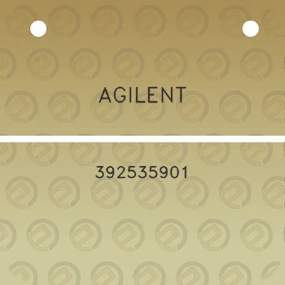 agilent-392535901