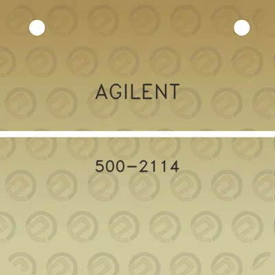 agilent-500-2114