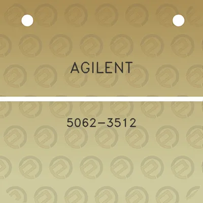 agilent-5062-3512