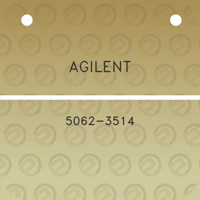 agilent-5062-3514