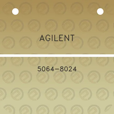 agilent-5064-8024