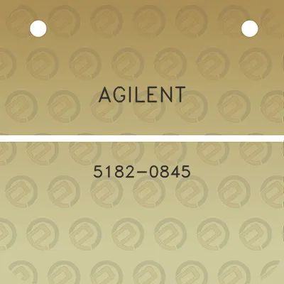 agilent-5182-0845