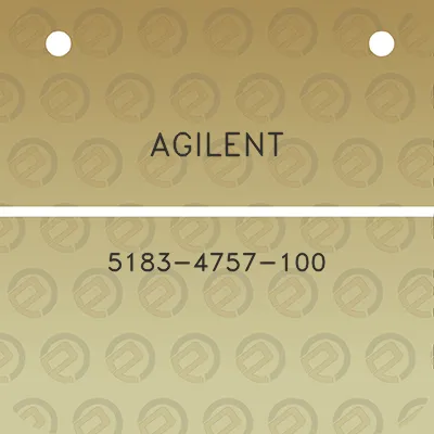 agilent-5183-4757-100