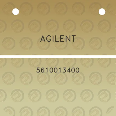 agilent-5610013400