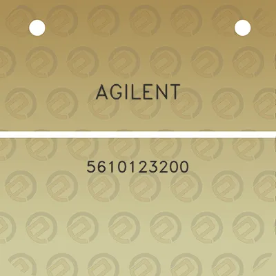 agilent-5610123200