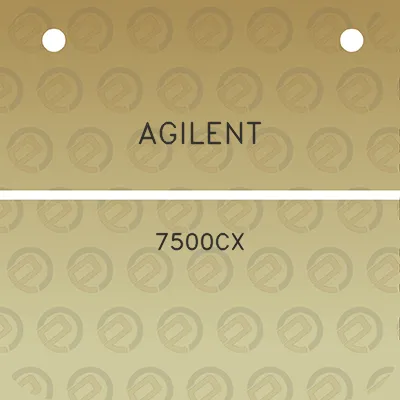 agilent-7500cx