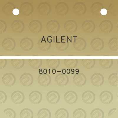 agilent-8010-0099