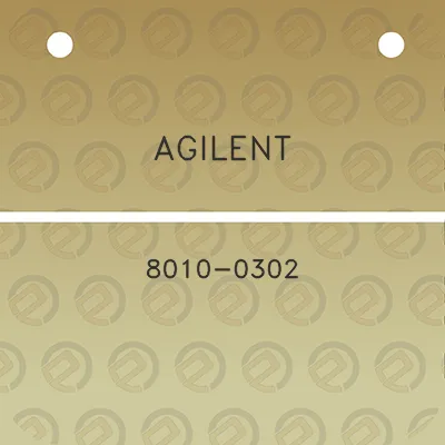 agilent-8010-0302