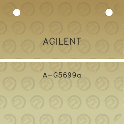 agilent-a-g5699a