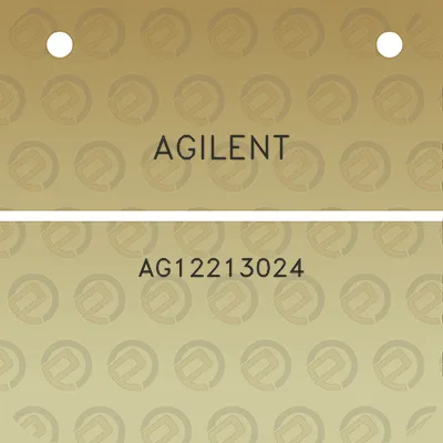 agilent-ag12213024