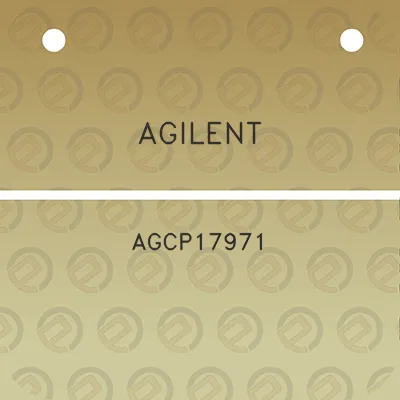 agilent-agcp17971