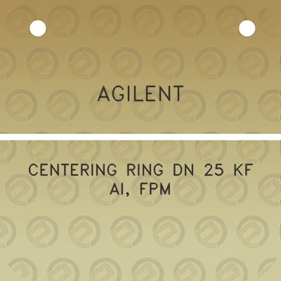 agilent-centering-ring-dn-25-kf-ai-fpm