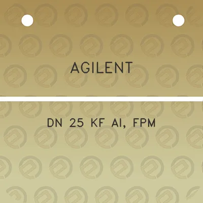 agilent-dn-25-kf-ai-fpm