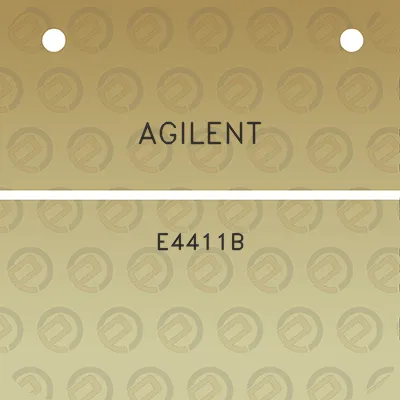 agilent-e4411b