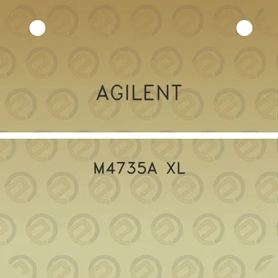 agilent-m4735a-xl