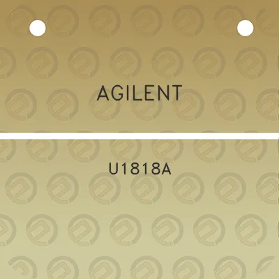 agilent-u1818a